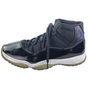 Nike Air Jordan 11 Retro Space Jam Men's Black Low Top Sneakers Shoes Size 11.5